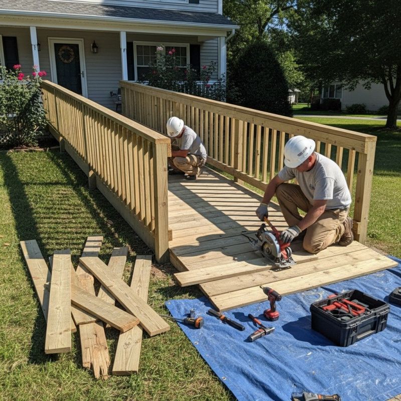 Wood Ramp Repair in Littleton, CO