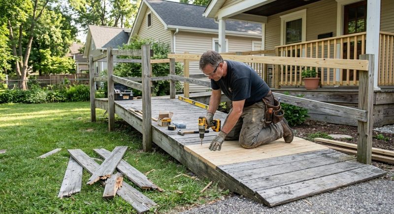 Wood Ramp Repair in Denver, CO