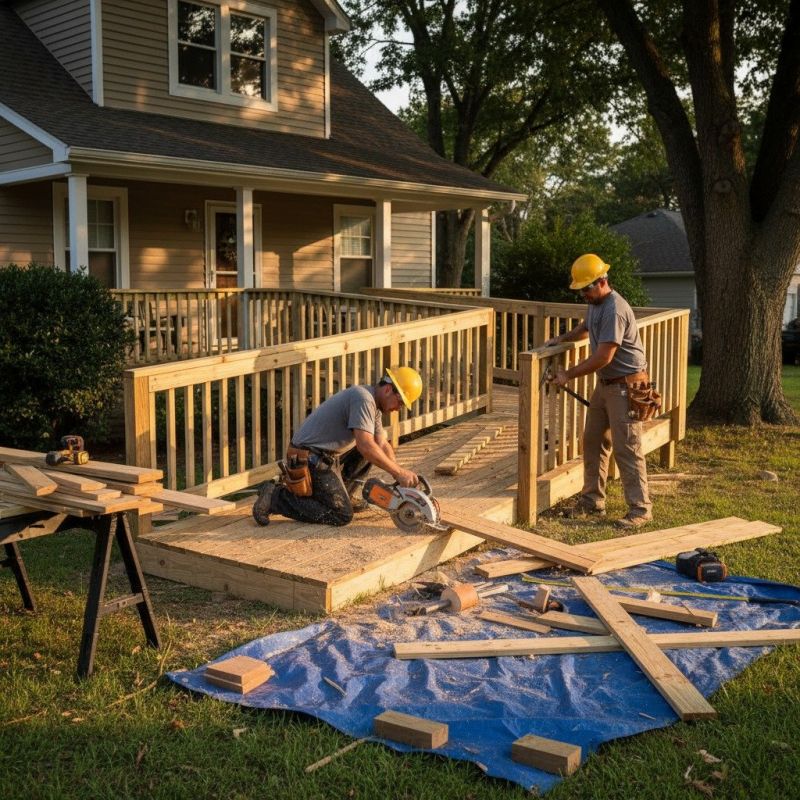 Wood Ramp Repair in Wilmington, NC